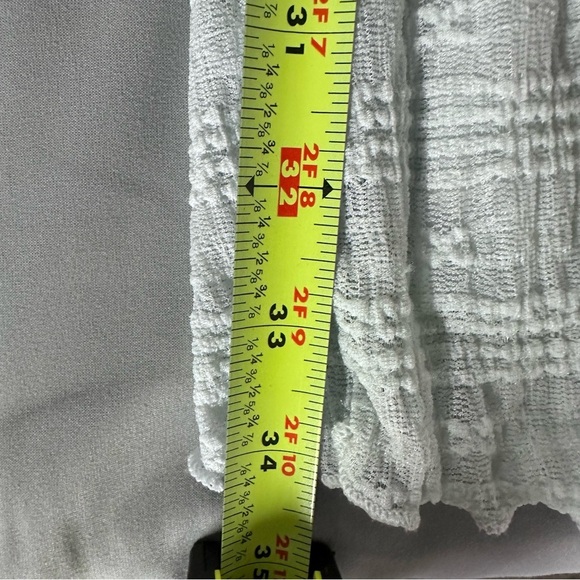 Kirious Los Angeles Light Blue Lace Puff Sleeve Mini Dress Feminine Medium NWT - Picture 10 of 11